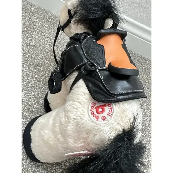 Bobtail Horse Pony Plush Removable Saddle Weighted Legs Stuffed Animal Toy 2014 - Picture 6 of 10